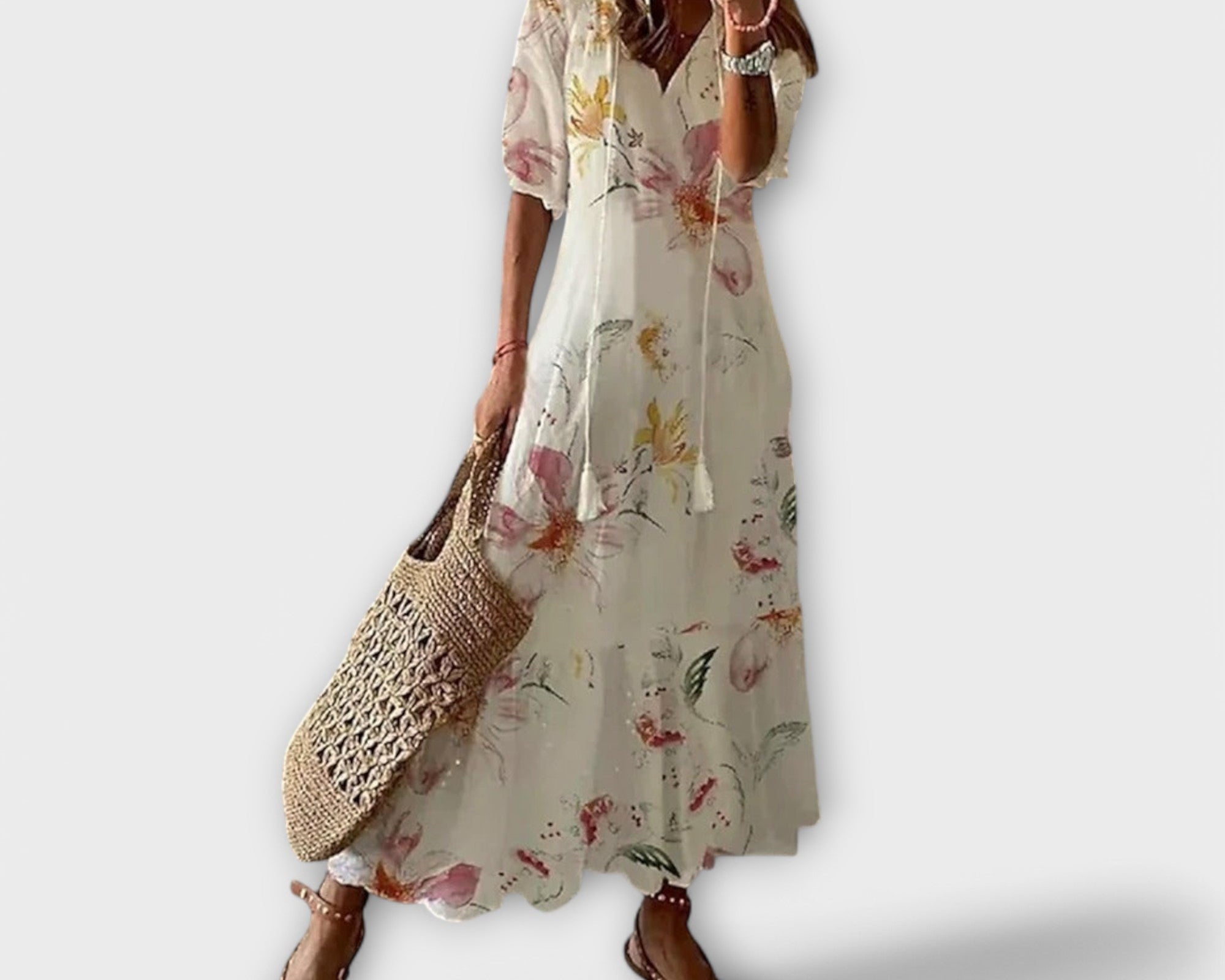 Bettina - Boho Maxi Šaty