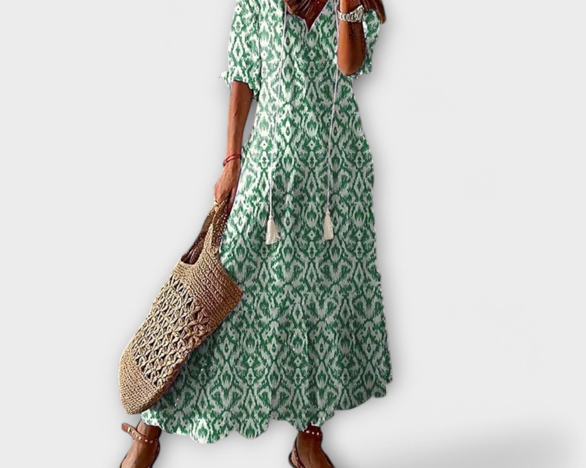 Bettina - Boho Maxi Šaty