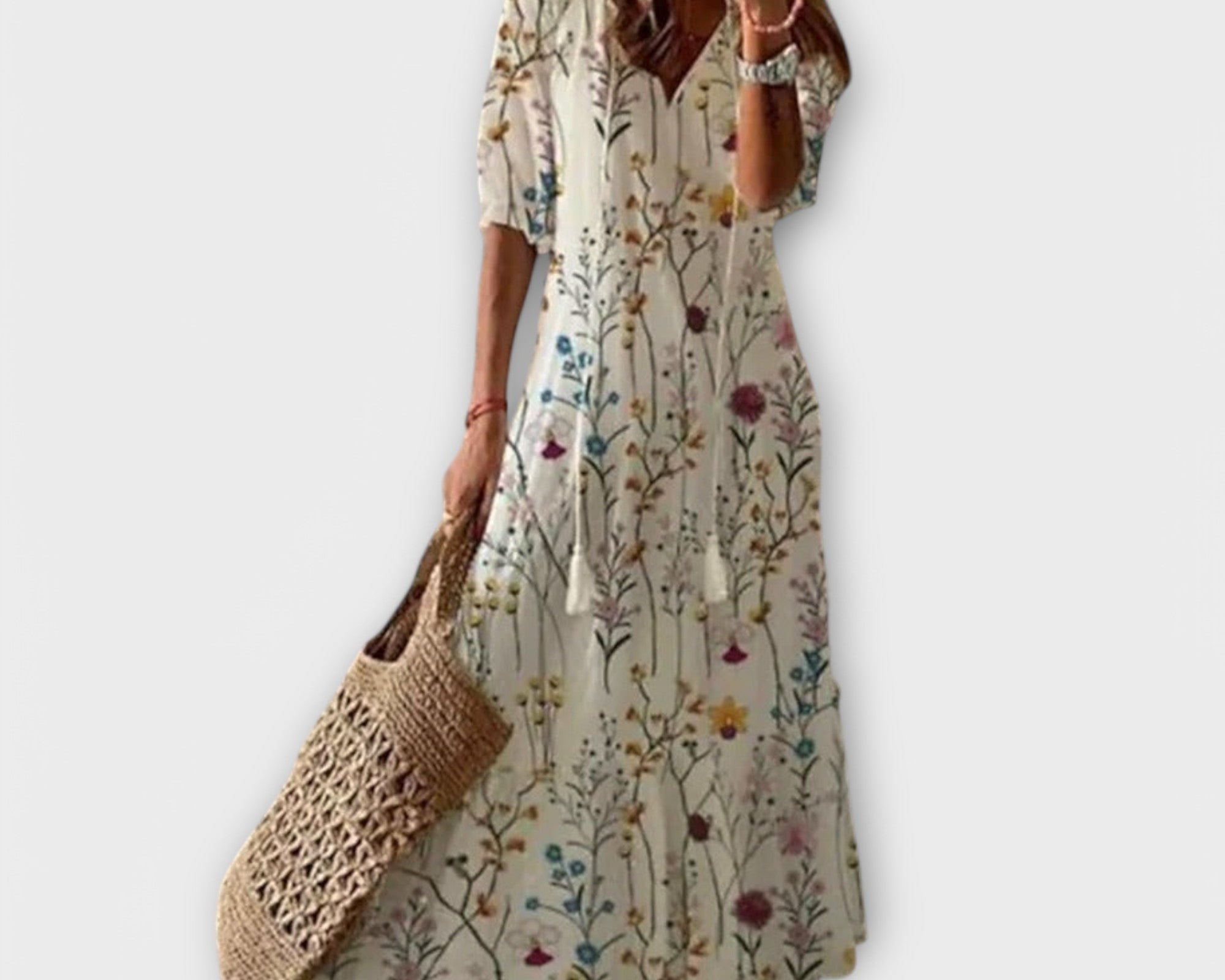 Bettina - Boho Maxi Šaty