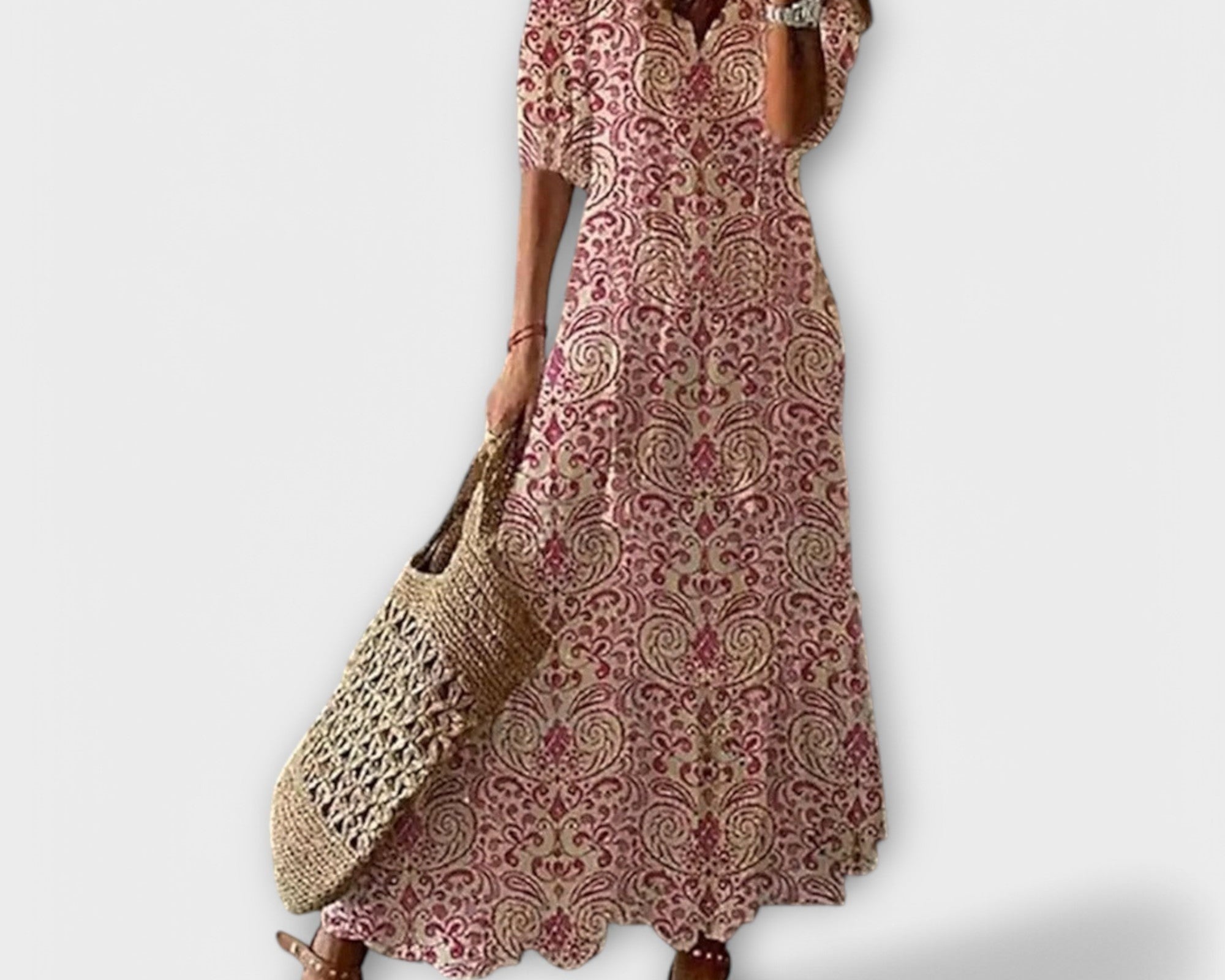 Bettina - Boho Maxi Šaty