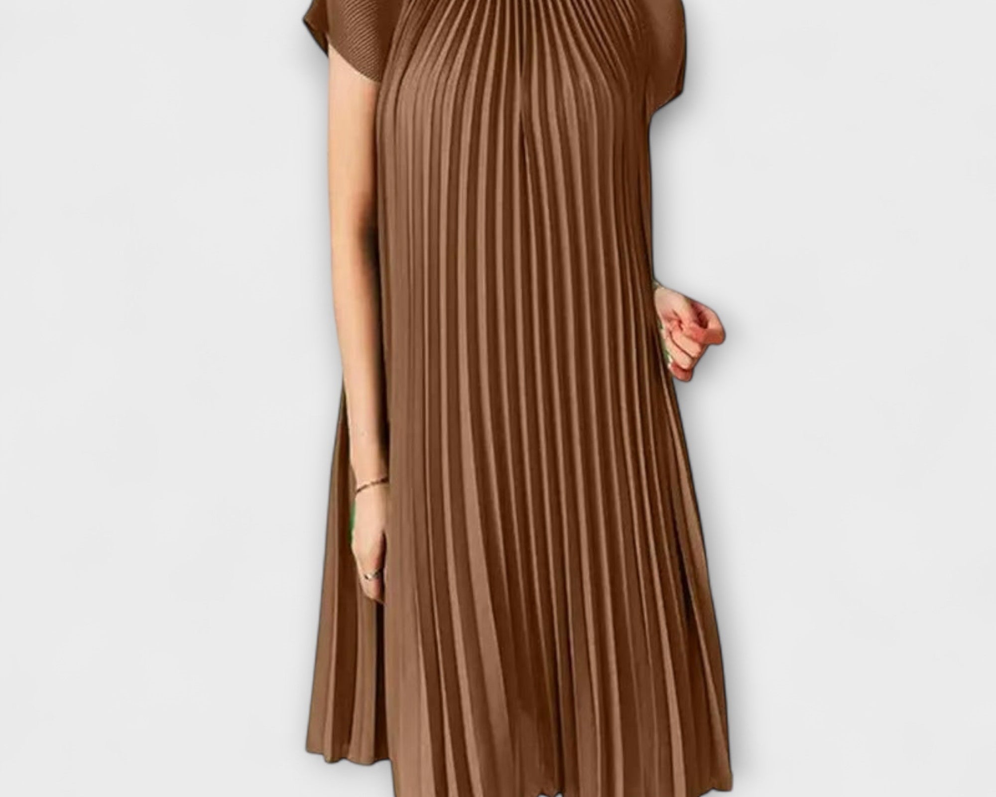 Elegantní plisované šaty