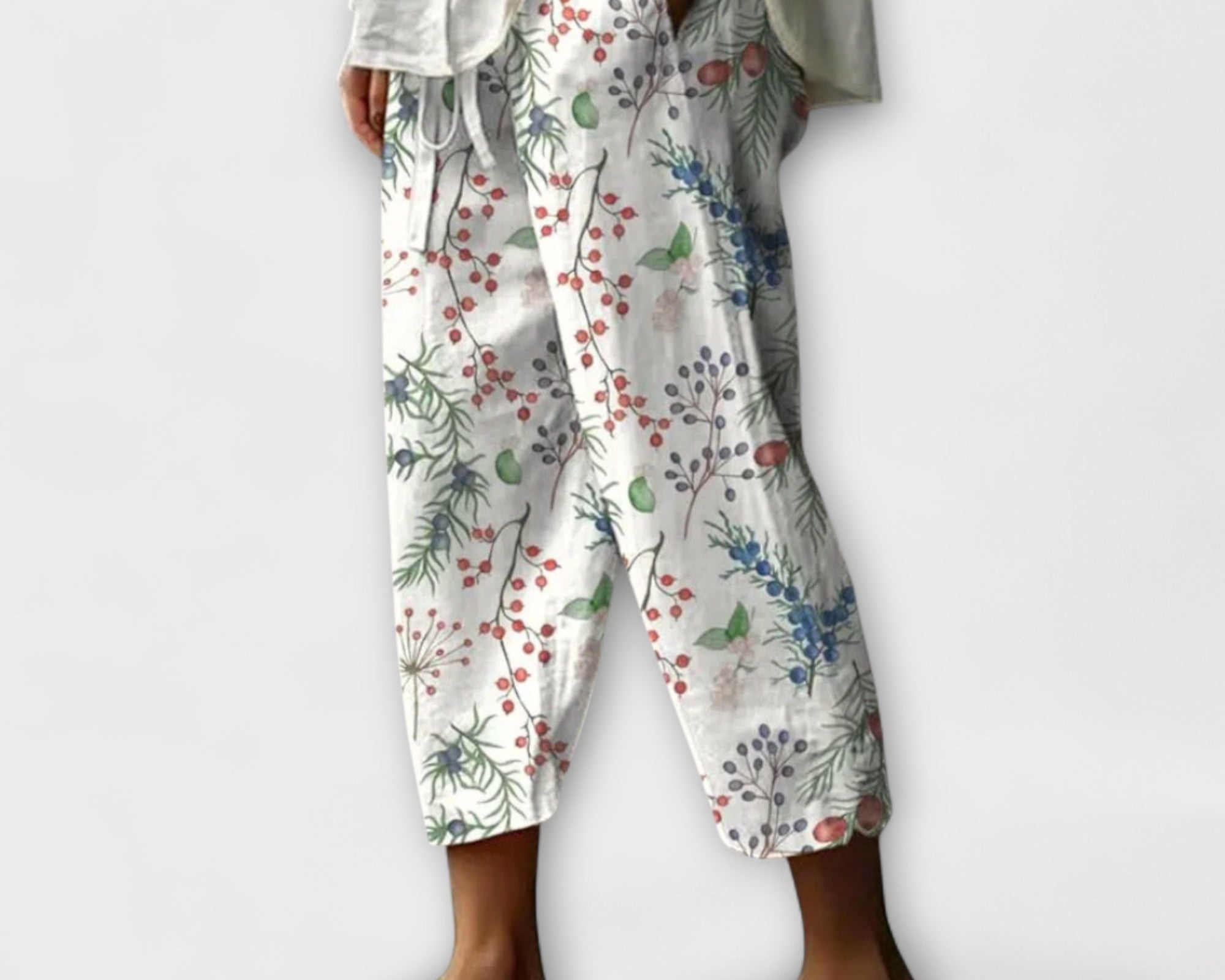 Airish - Výrazné potištěné volné kalhoty